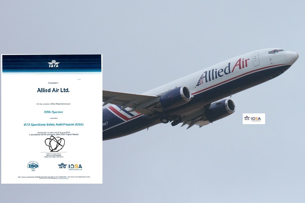 Allied Air renews its IOSA certification for another 2 years